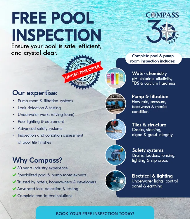 Free pool inspection